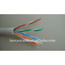 Alta calidad cable / cable de red cable 4P 24awg UTP Cat5e al aire libre / interior